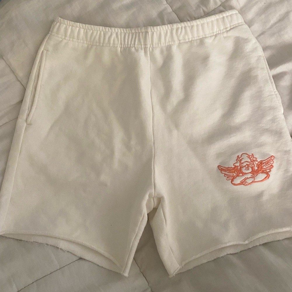 BOYS LIE Sweat Shorts, White, Size L